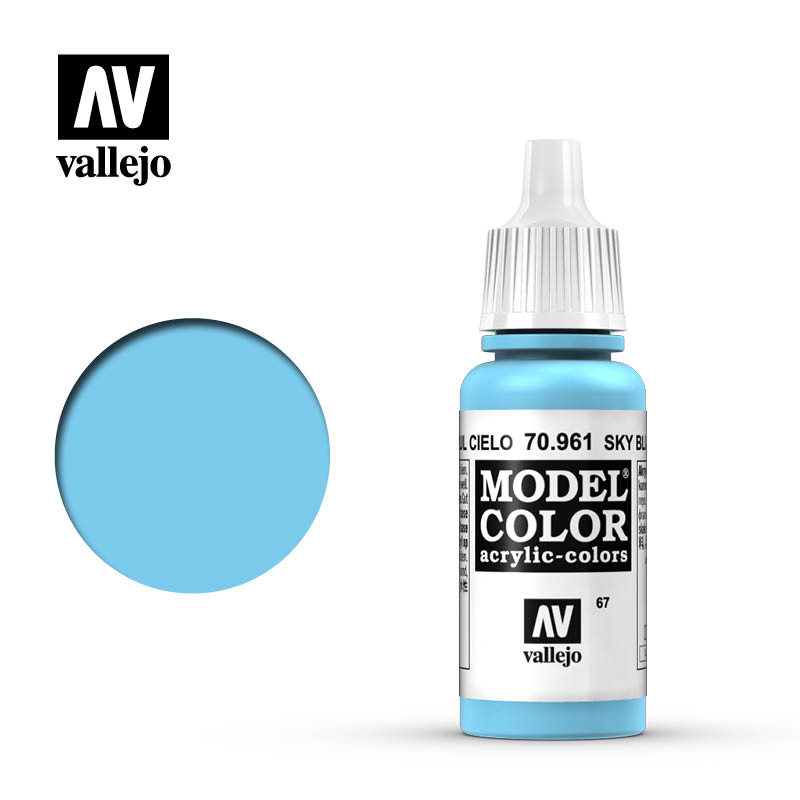 70.961 Sky Blue Vallejo 17ml 67 - Click Image to Close