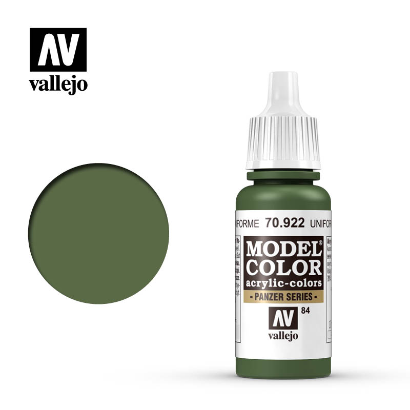 70.922 Uniform Green Vallejo 17ml 84 - Click Image to Close