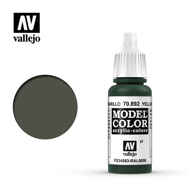 70.892 Yellow Olive Vallejo 17ml 87