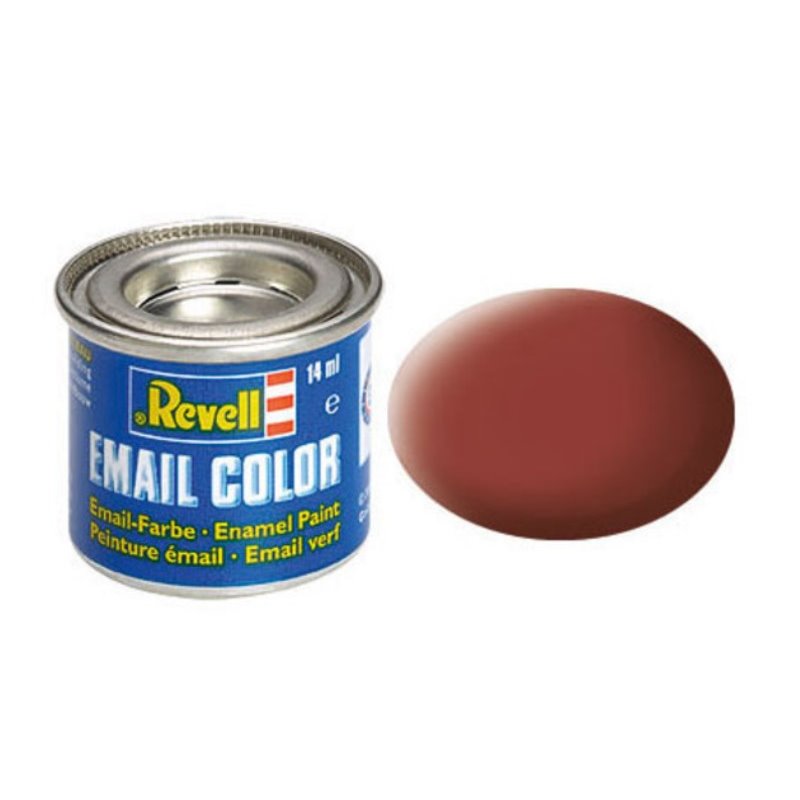 37 Reddish Brown, Matt, Email Color, 14ml - Click Image to Close