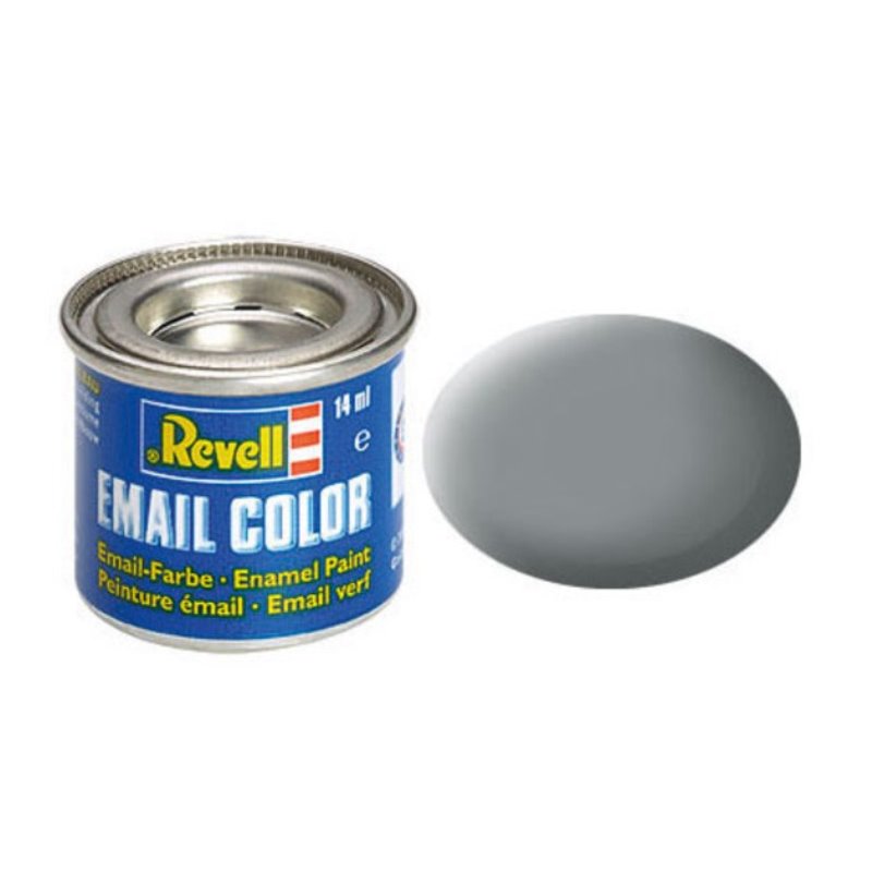 43 Medium Grey, Matt, Email Color, 14ml - Click Image to Close