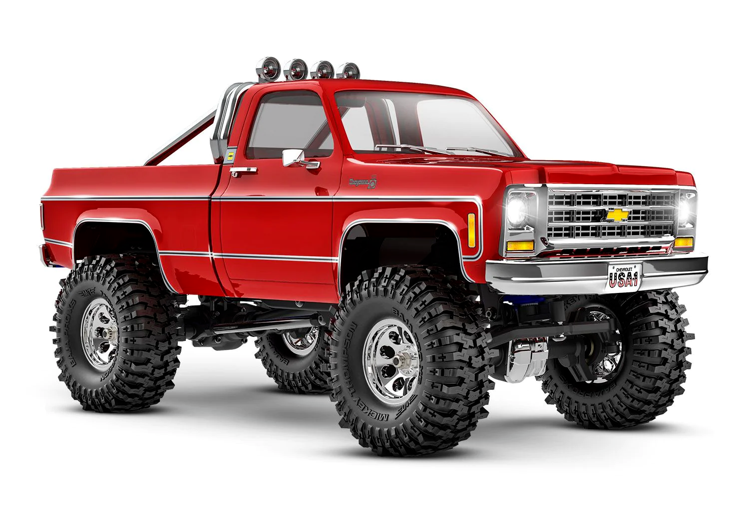 Traxxas TRX-4M Chevy K10 High Trail Pickup - RED RC Car