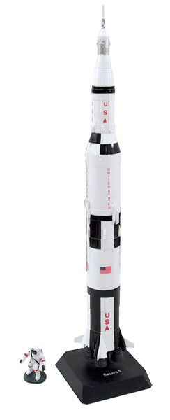 InAir E-Z Build Model Kit - Saturn V Rocket