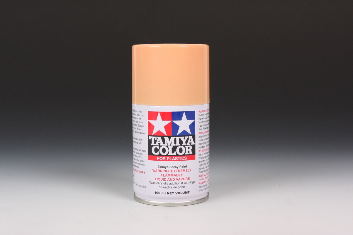 Tamiya TS-77 FLAT FLESH 2 - 100ml Spray Can - Click Image to Close